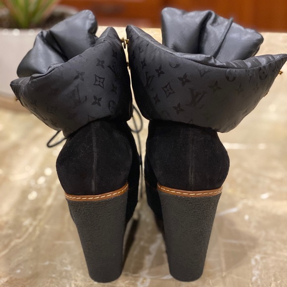 Louis Vuitton puffy wedge boots - Picture 6 of 11